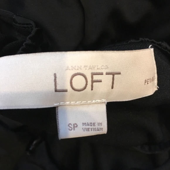 ❌sold❌Loft halter black maxi dress SP - Picture 7 of 7